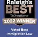 Raleigh's Best 2022, immigration law